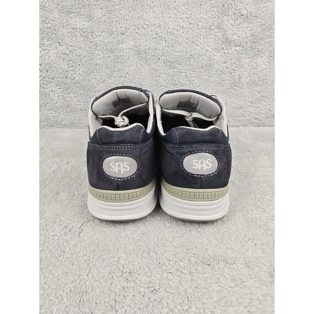 SAS Journey Mens Size 12.5 M Navy Blue Walking Shoes Comfort S Made In USA